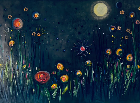 Midnight in the garden **commission ON HOLD***